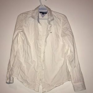 White Tommy Hilfiger dress shirt